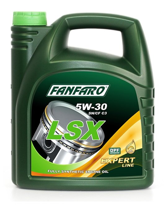 Motor oils Fully synthetic engine oil 5W-30 LSX LONGLIFE 5L  Art. LSX5W305L